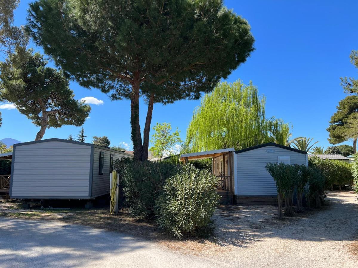 Camping Del Mar 10, Mobil Home Petit Paradis, 6 Personnes, Bord De Mer, Camping Del Mar Village Argeles-sur-Mer Exterior photo